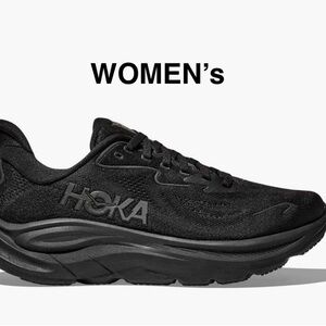 Hoka one one Clifton 10 Women’s All-Black Athletic Sneakers design comfortable